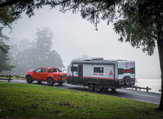 New Age Caravan on a pickup truck